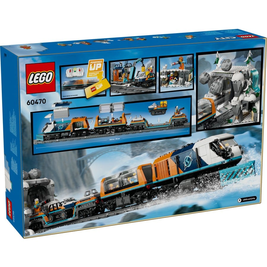 LEGO City - Explorers Arctic Polar Express Train [60470] - Image 5