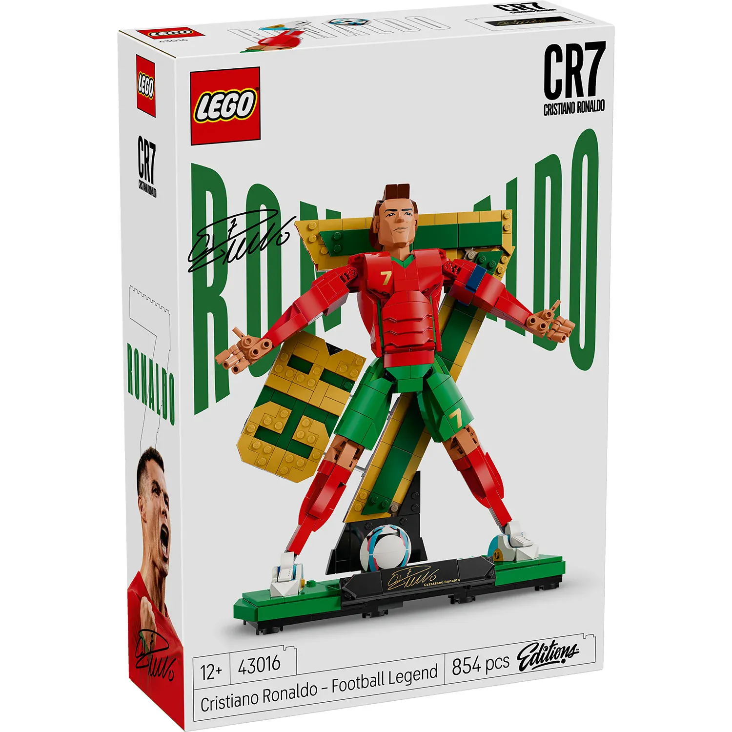 LEGO Editions: Christiano Ronaldo – Football Legend [43016]