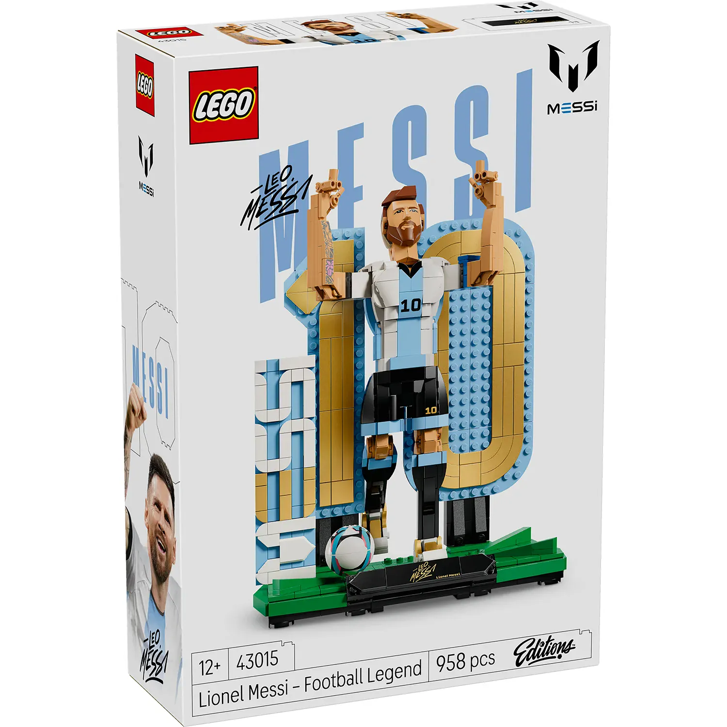 LEGO Editions: Lionel Messi – Football Legend [43015]