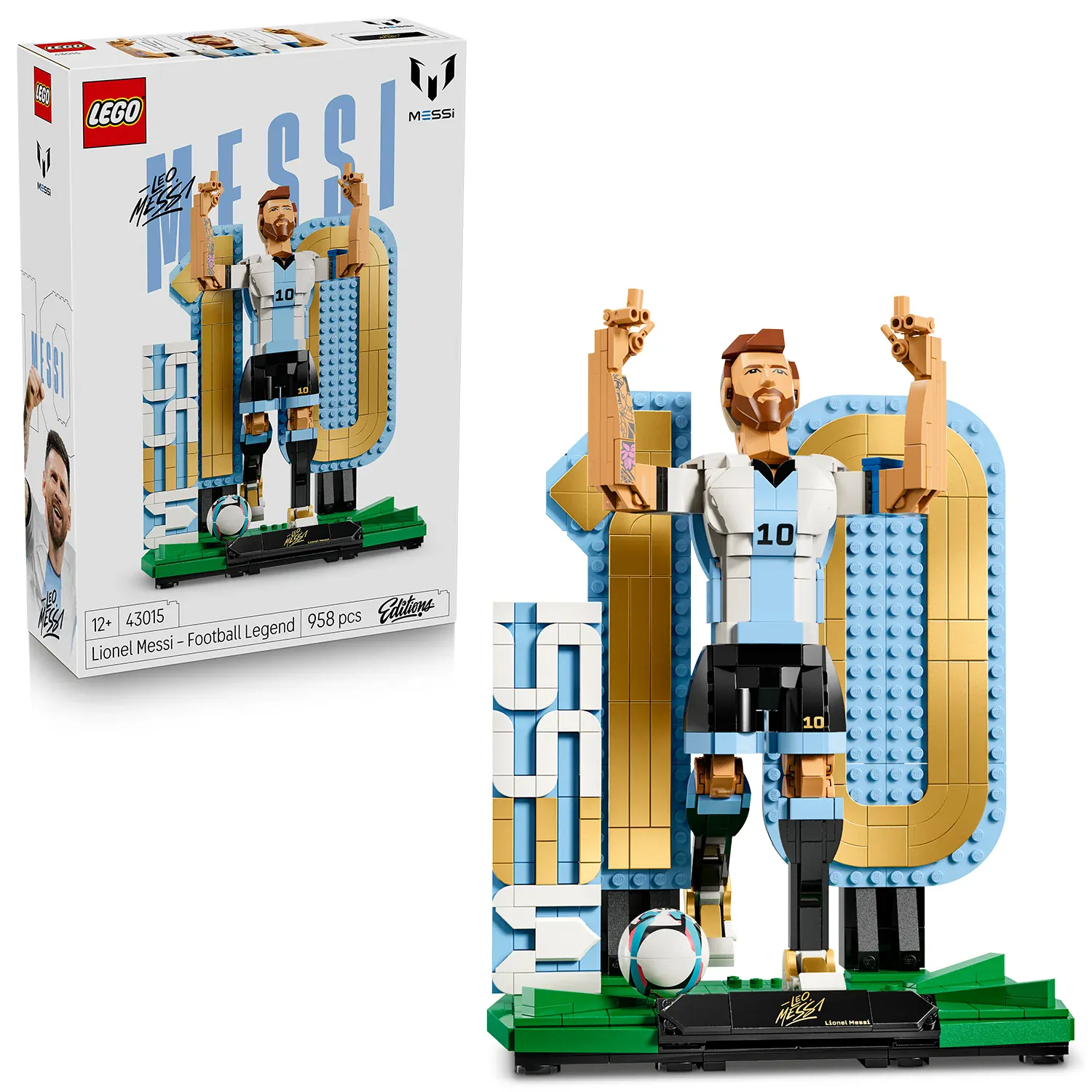 LEGO Editions: Lionel Messi – Football Legend [43015] - Image 3