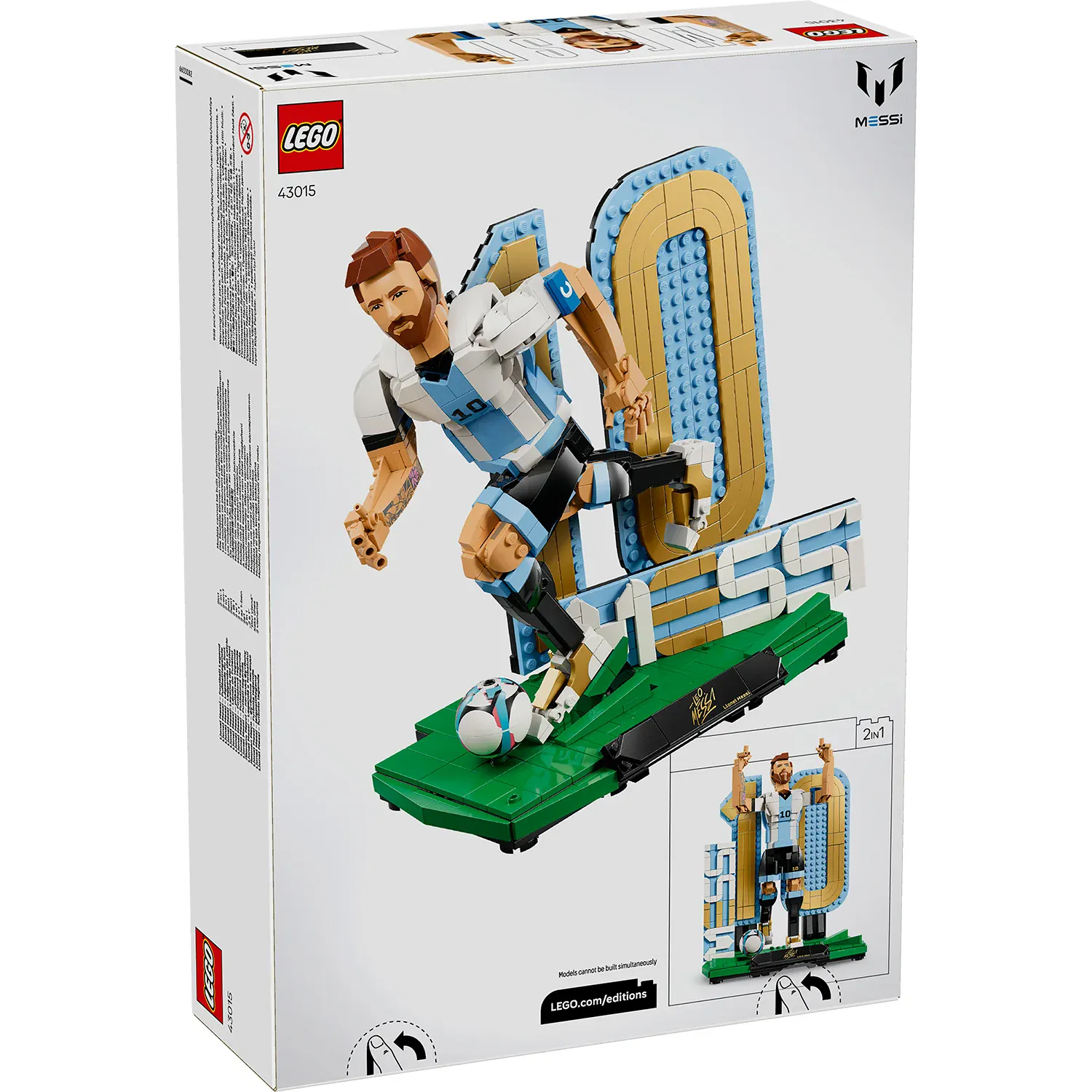LEGO Editions: Lionel Messi – Football Legend [43015] - Image 5