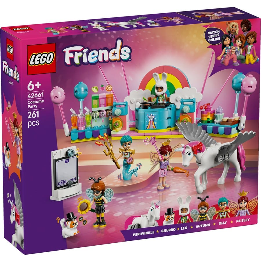 LEGO Friends: Costume Party with Unicorn & Fairy [42661]