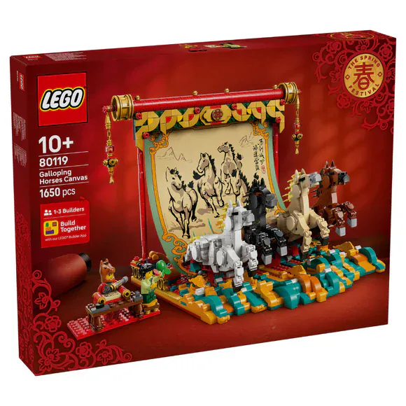 LEGO Galloping Horses Canvas [80119]