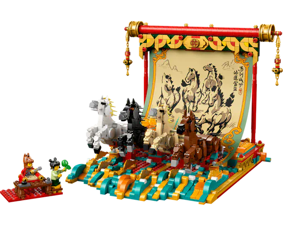 LEGO Galloping Horses Canvas [80119] - Image 2