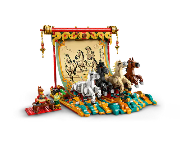LEGO Galloping Horses Canvas [80119] - Image 3