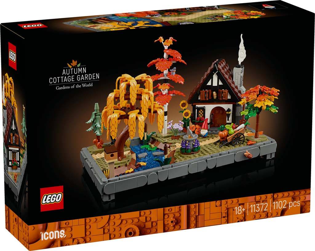LEGO Icons: Autumn Cottage Garden [11372]