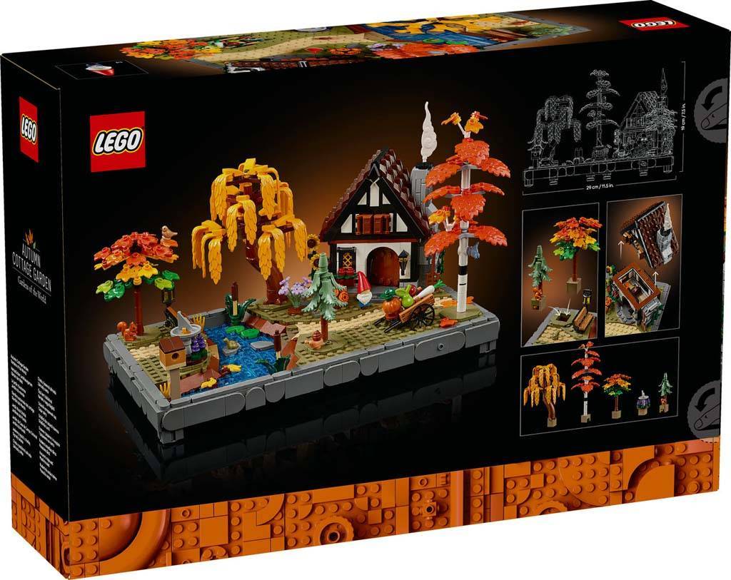 LEGO Icons: Autumn Cottage Garden [11372] - Image 3