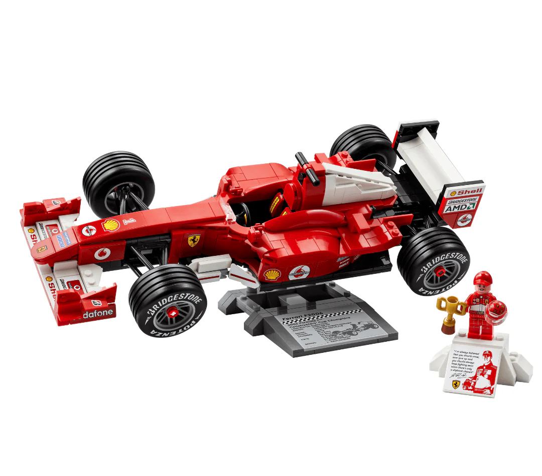 LEGO Icons: Ferrari F2004 & Michael Schumacher [11375] - Image 2