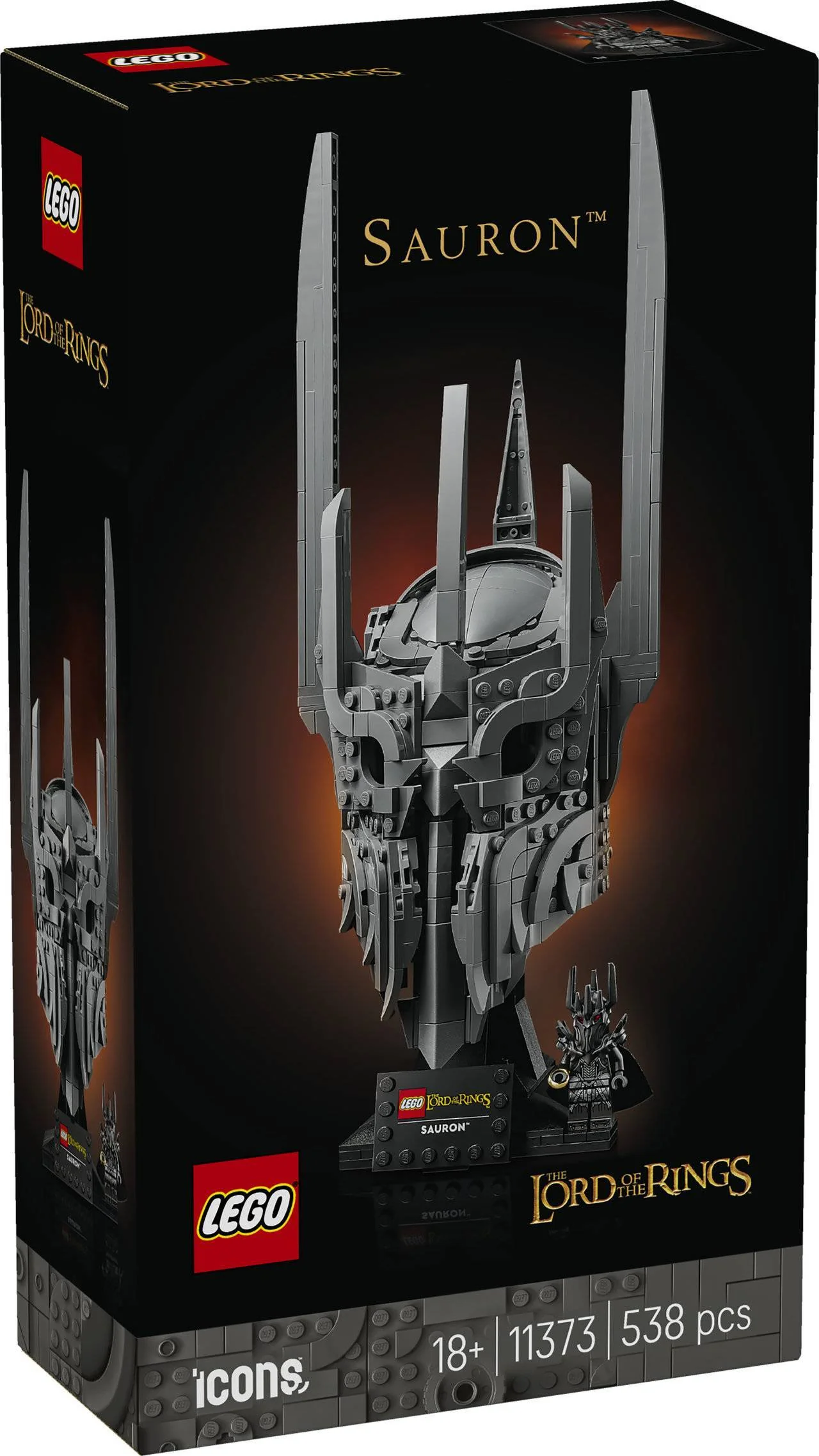 LEGO Icons: The Lord of the Rings - Saurons Helmet [11373]