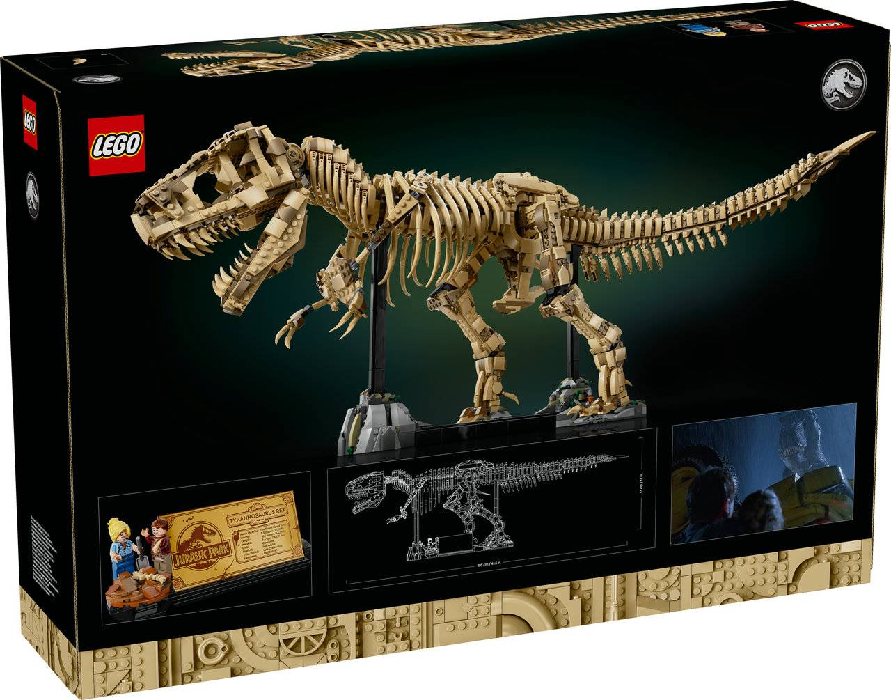 LEGO Jurassic Park Dinosaur Fossils: Tyrannosaurus Rex [76968] - Image 3