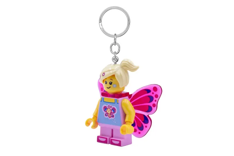 Lego Keychain Light - Butterfly Girl