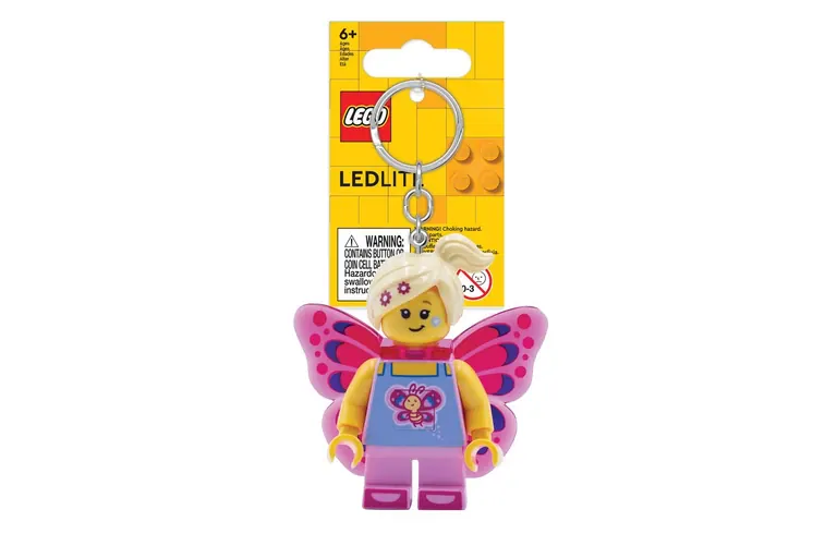Lego Keychain Light - Butterfly Girl - Image 4