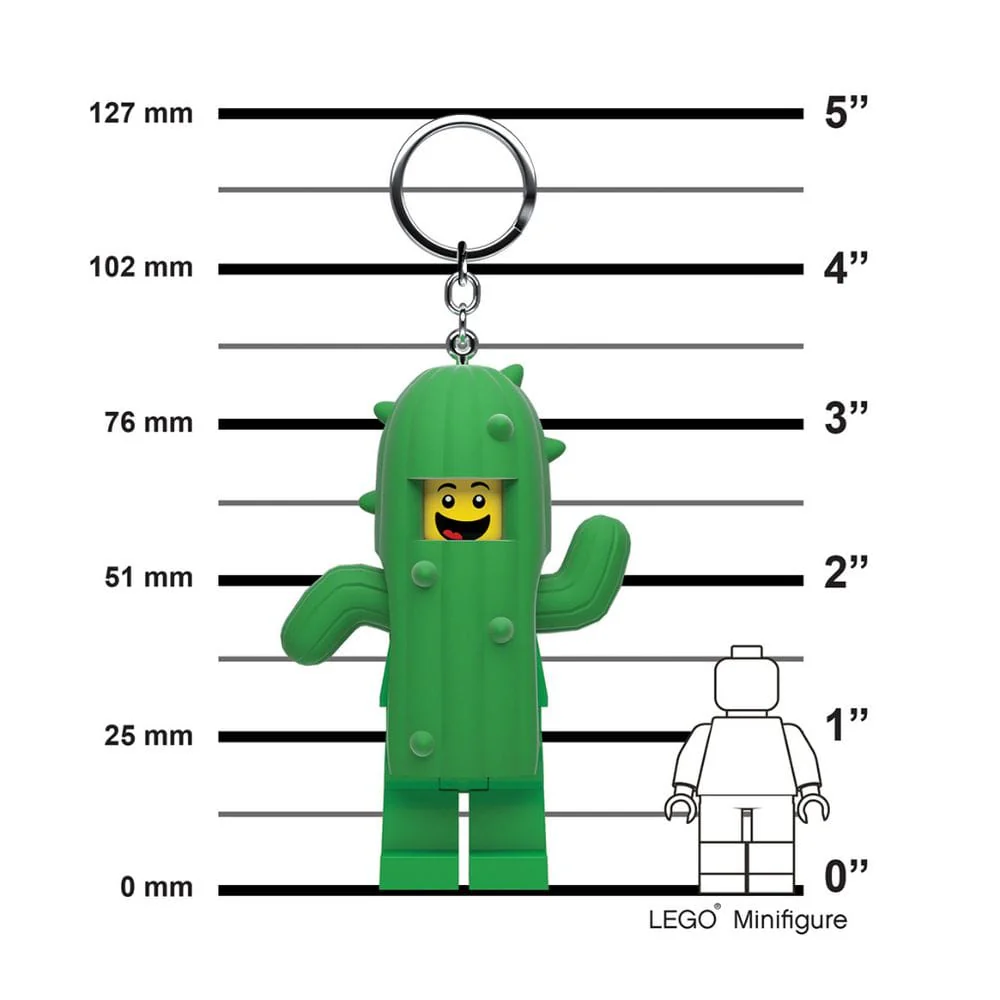 Lego Keychain Light - Cactus Boy - Image 4