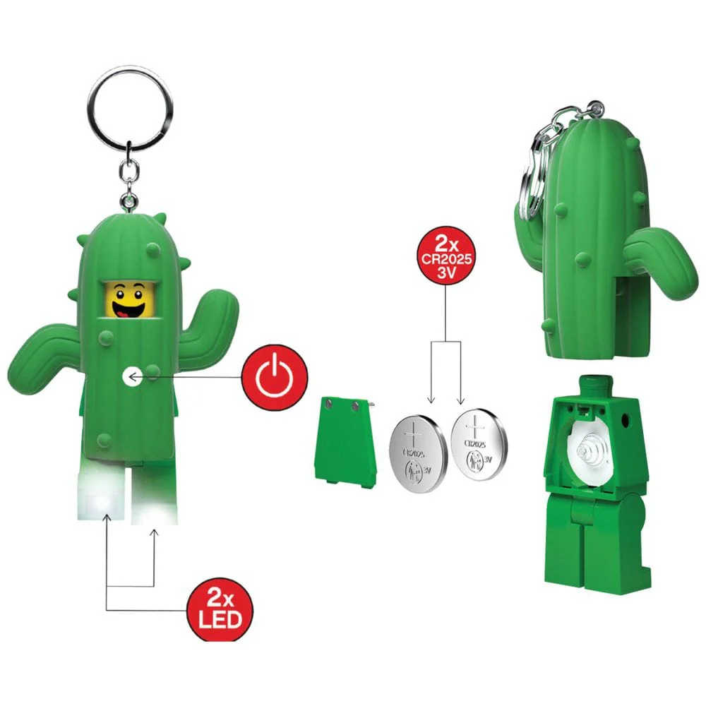 Lego Keychain Light - Cactus Boy - Image 5