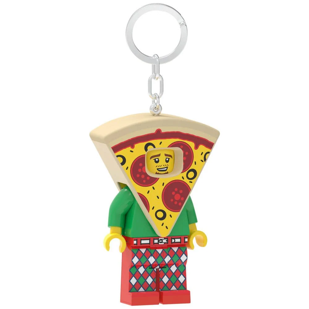 Lego Keychain Light - Pizza Guy