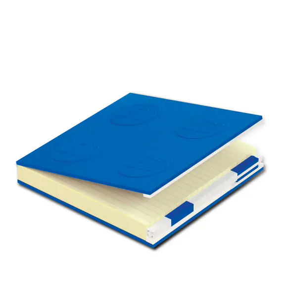 Lego Locking Notebook with Gel Pen - Blue - Image 2