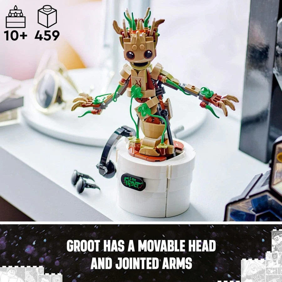 LEGO Marvel Super Heroes - Dancing Groot [76297] - Image 3