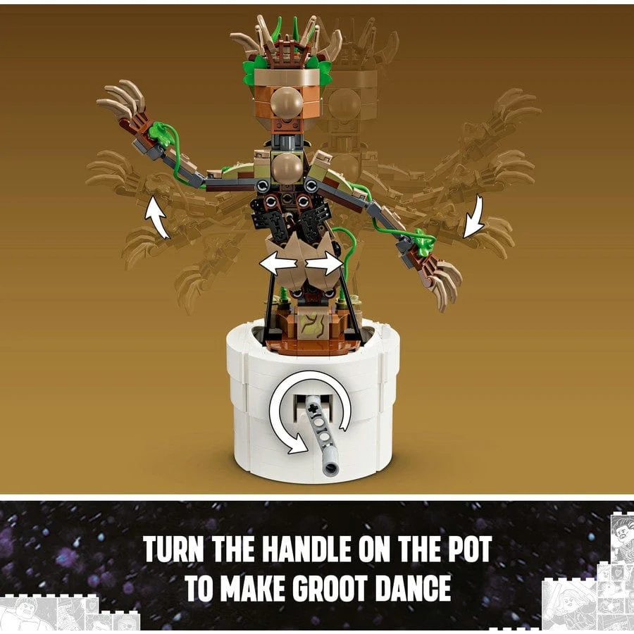 LEGO Marvel Super Heroes - Dancing Groot [76297] - Image 4