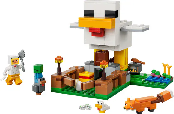 LEGO Minecraft: Chicken Farm [21585] - Image 2