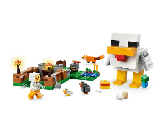 LEGO Minecraft: Chicken Farm [21585] - Image 4