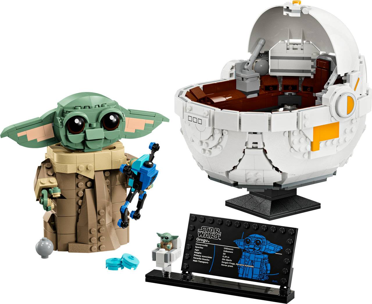 LEGO Star Wars - Grogu with Hover Pram [75403] - Image 2