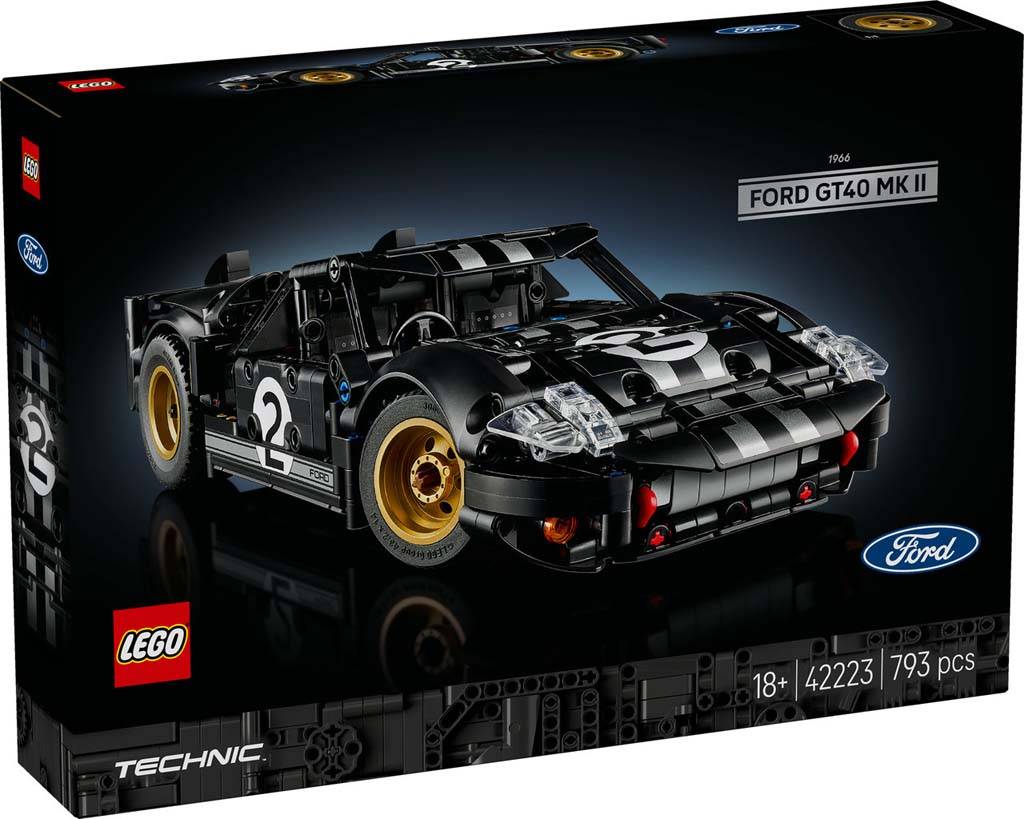 LEGO Technic: 1966 Ford GT40 MKII Race Car [42223]