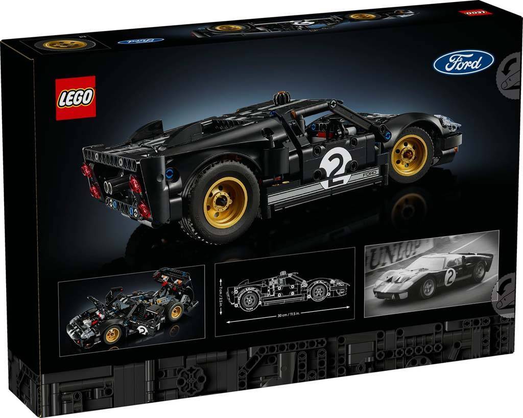 LEGO Technic: 1966 Ford GT40 MKII Race Car [42223] - Image 3
