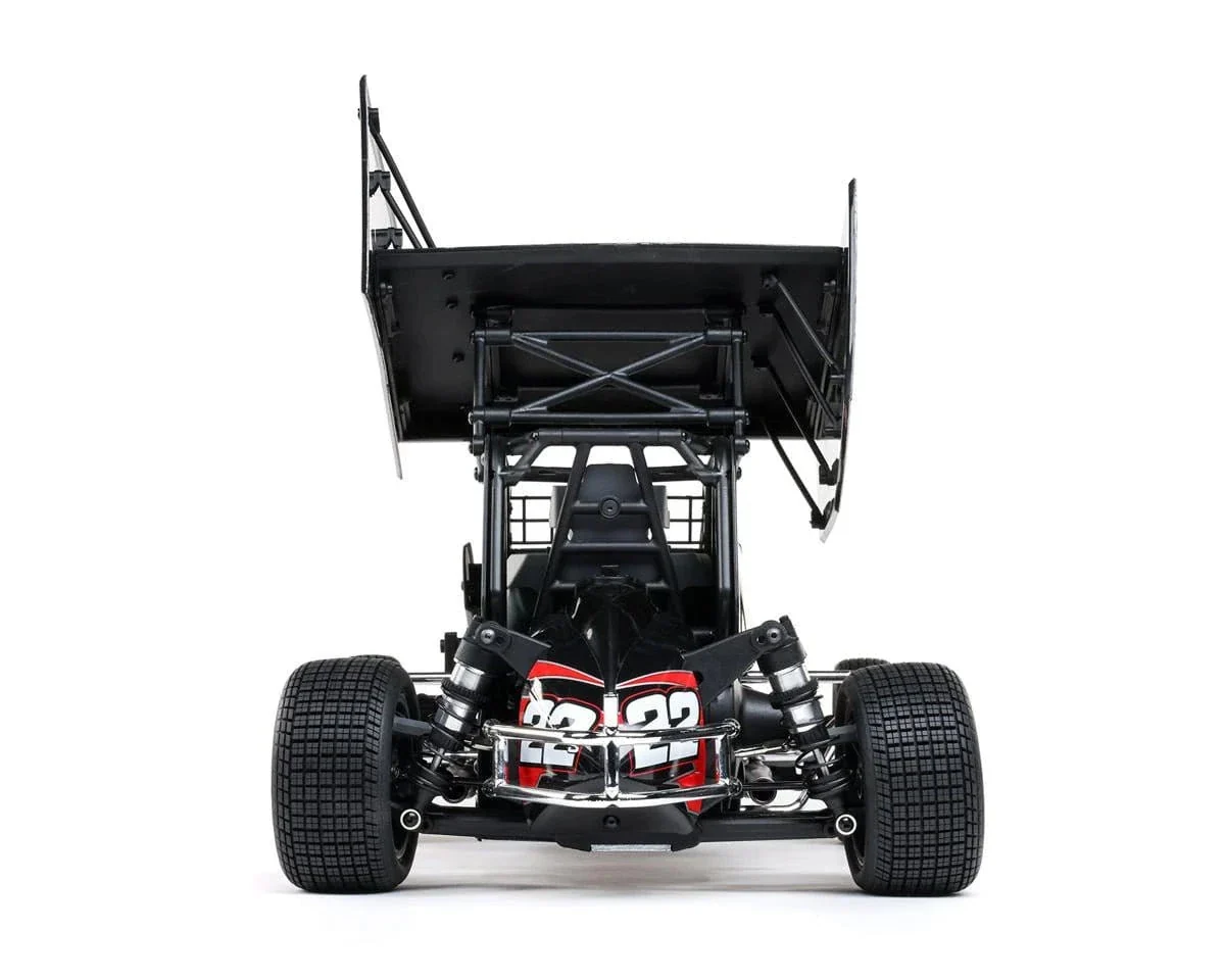 Losi 22S Sprint Car 1/10 2WD RTR Combo with Battery and Charger - Red - Image 3