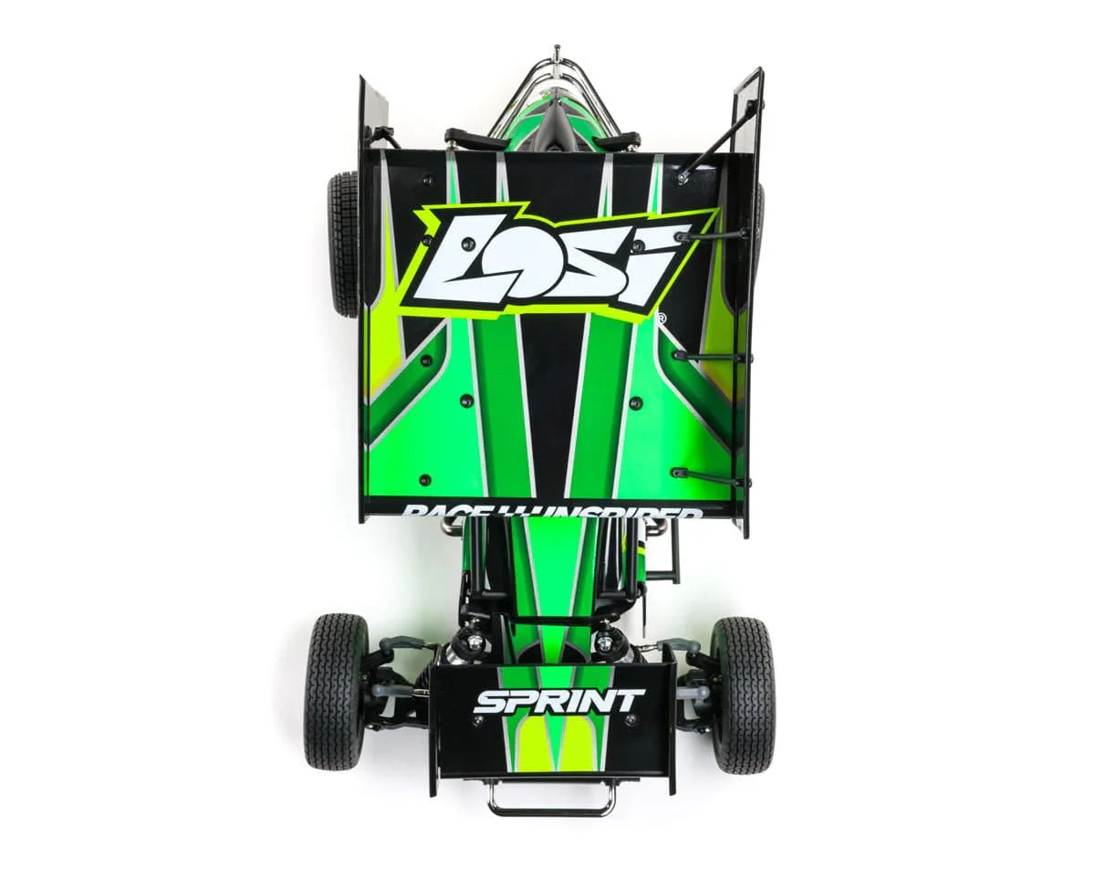 Losi 22S Sprint Car 1/10 2WD RTR - Green (No Battery Or Charger) - Image 5