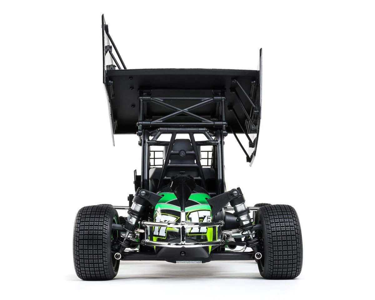 Losi 22S Sprint Car 1/10 2WD RTR - Green (No Battery Or Charger) - Image 7