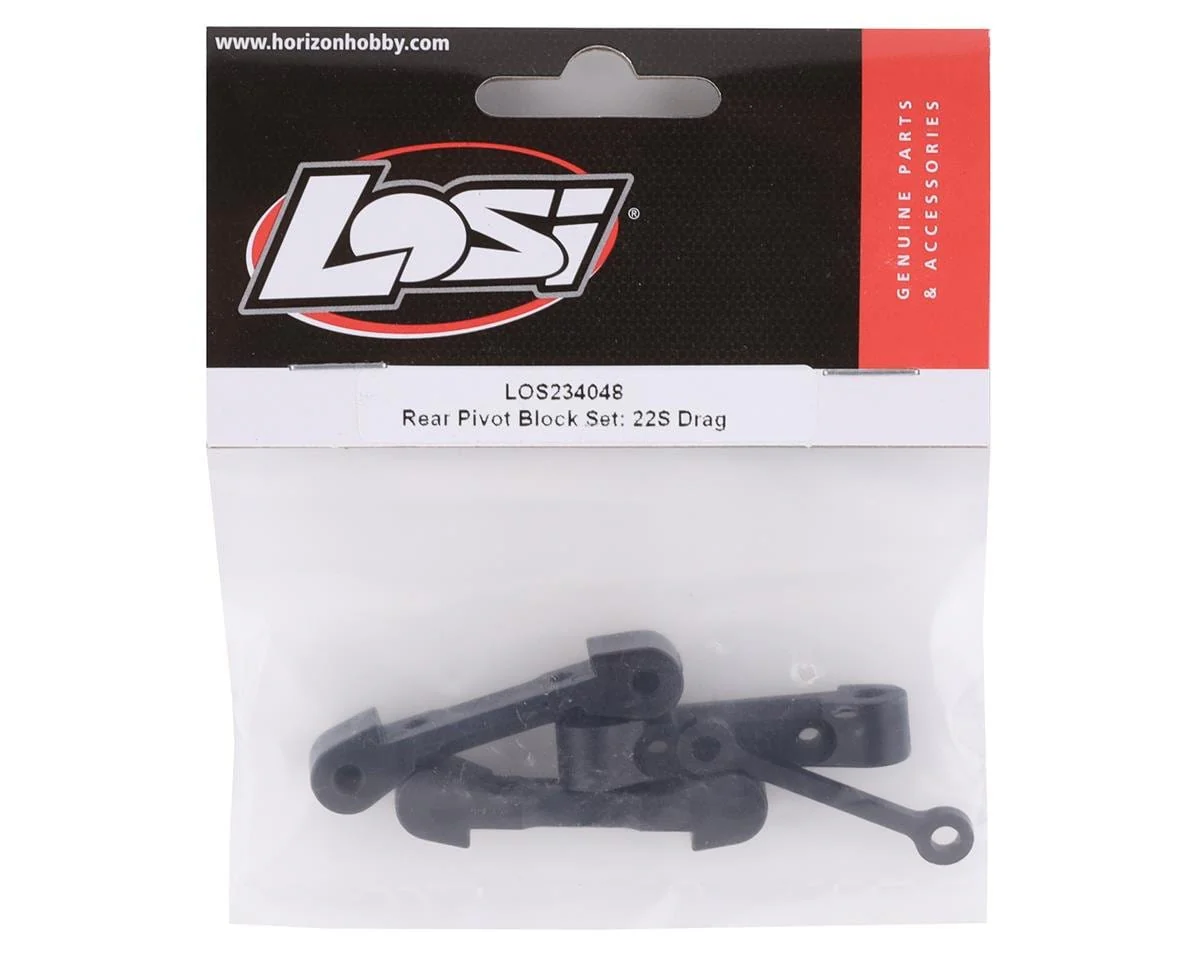 Losi 234048 Rear Pivot Block Set, 22S Drag** - Image 2