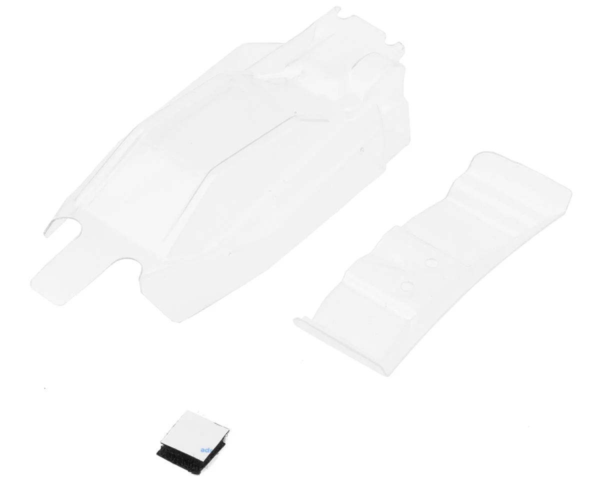 Losi Body and Wing, Clear, Micro-B [LOS-1771]