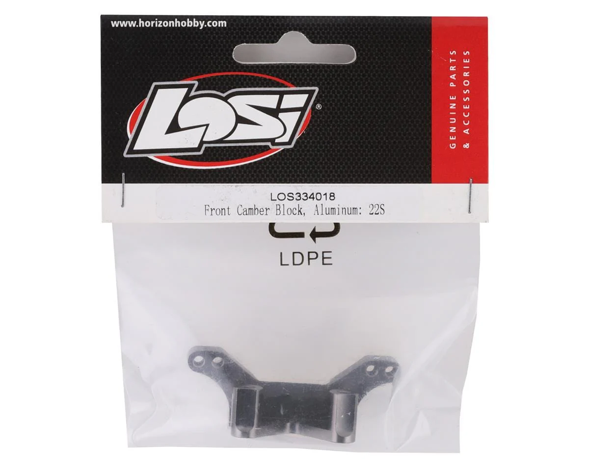 Losi LOS334018 Front Camber Block, Aluminum, 22S** - Image 2