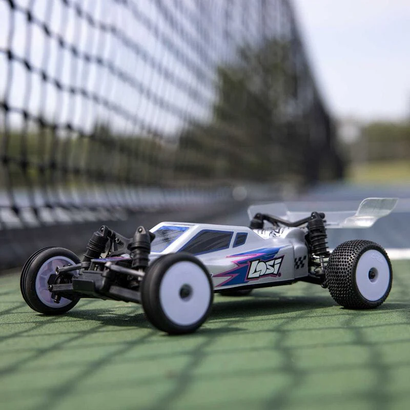 Losi Micro-B 1/24 2WD RC Buggy RTR - Silver [LOS00007T2] - Image 10