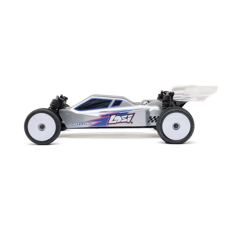 Losi Micro-B 1/24 2WD RC Buggy RTR - Silver [LOS00007T2] - Image 4