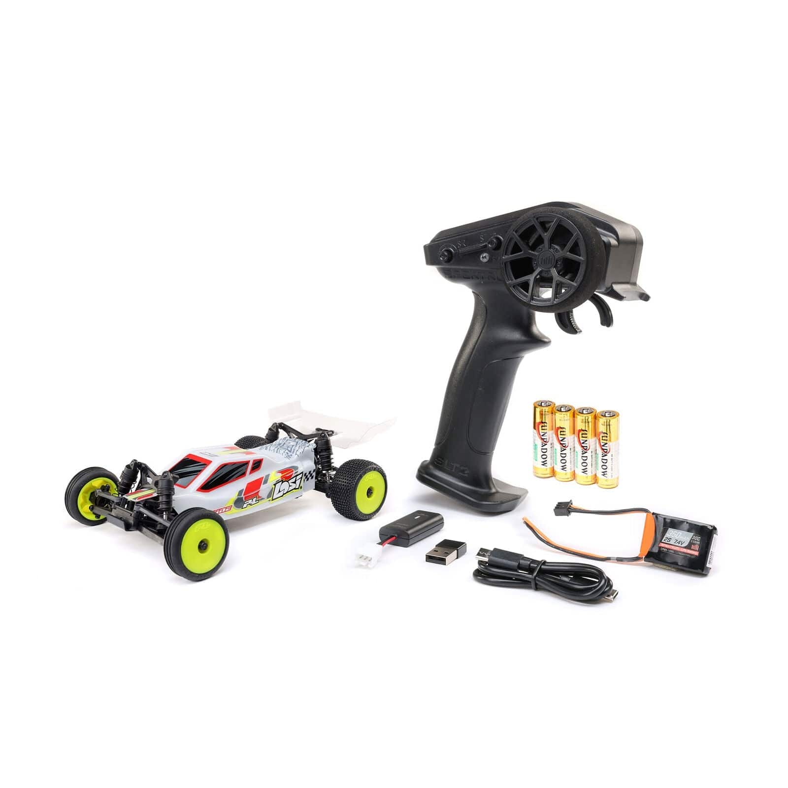 Losi Micro-B 1/24 2WD RC Buggy RTR - White [LOS00007T1]
