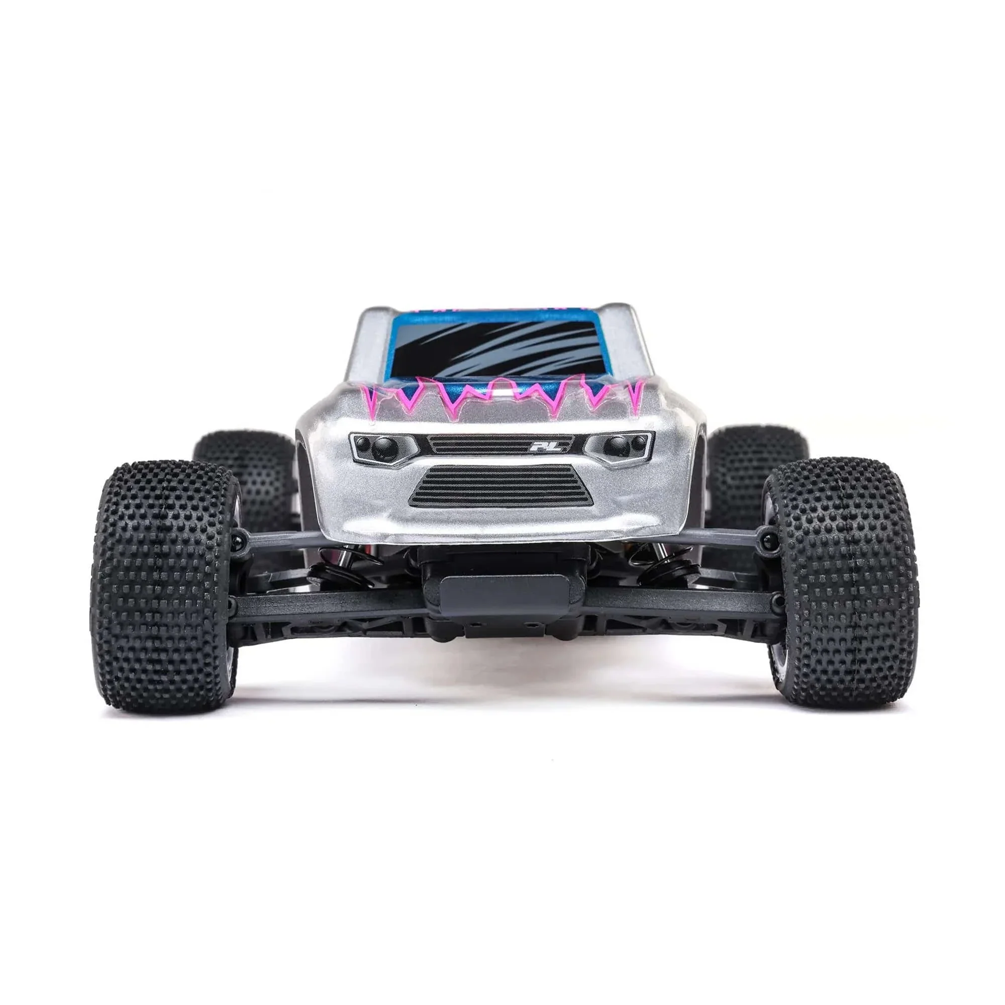 Losi Micro-T 1/28 2WD RC Stadium Truck RTR - Silver [LOS-1392T2] - Image 5