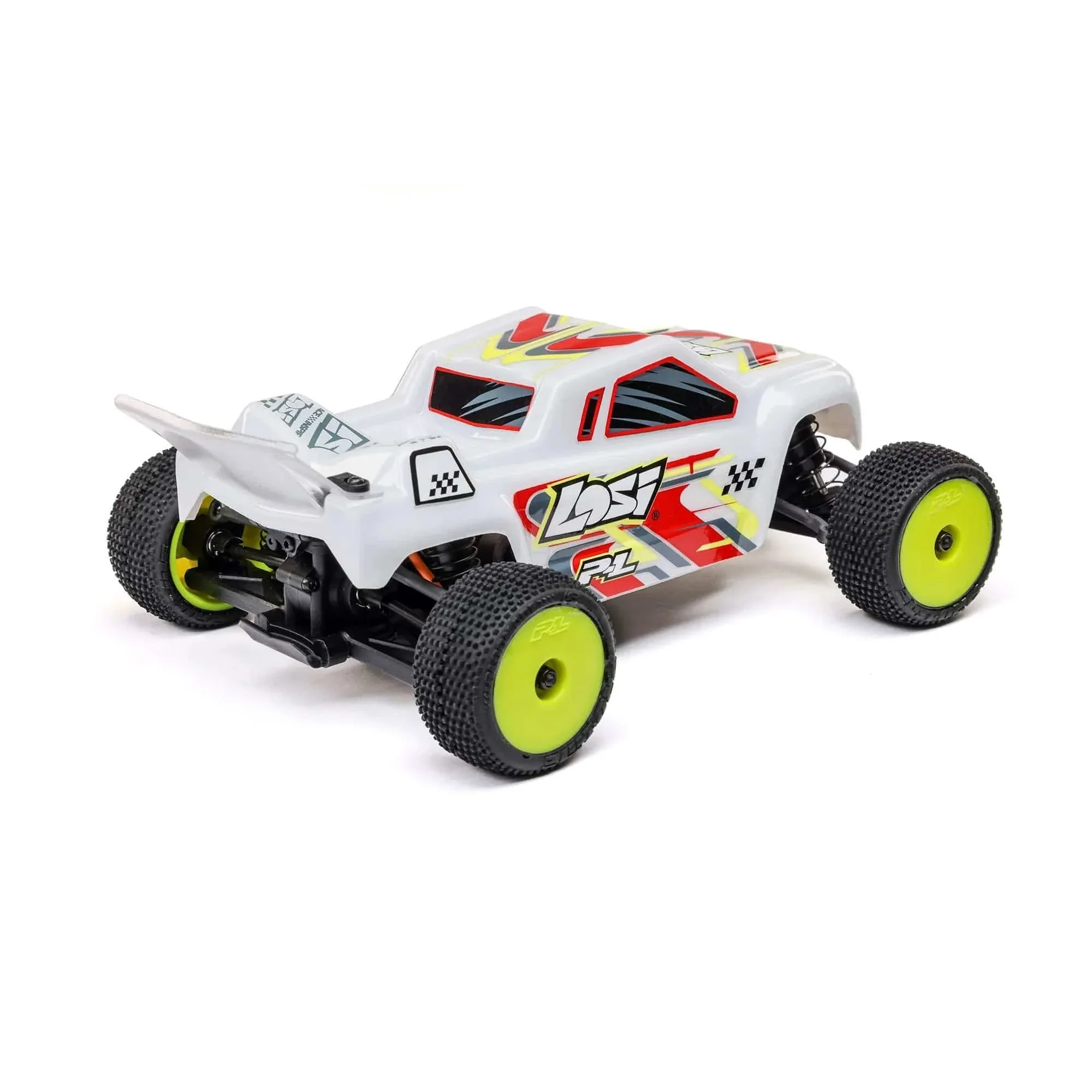 Losi Micro-T 1/28 2WD RC Stadium Truck RTR - White [LOS-1392T1] - Image 3