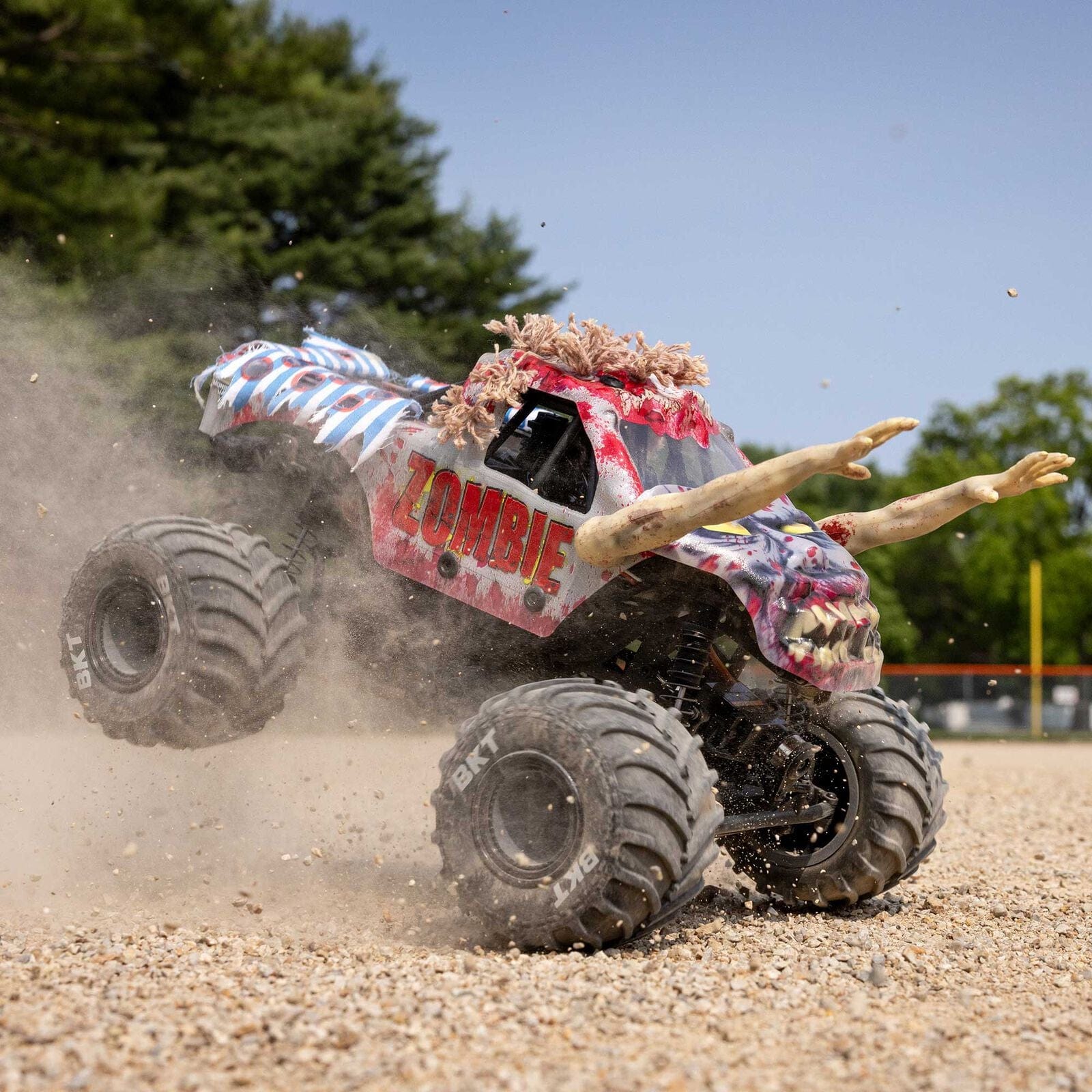 Losi Mini LMT Zombie 1/18 4x4 Monster Jam Truck RTR [LOS01026T4] - Image 9