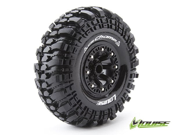 Louise 3236VB 2.2inch CR-Champ Super Soft Crawler Tyres Pre-Mounted (2)