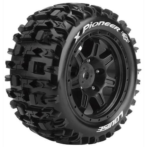 Louise LT3296BM X-Pioneer Black Sport Kraton 8S 24mm Hex (2pcs)