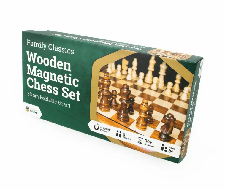 LPG Wooden Magnetic Chess Set 38 cm**