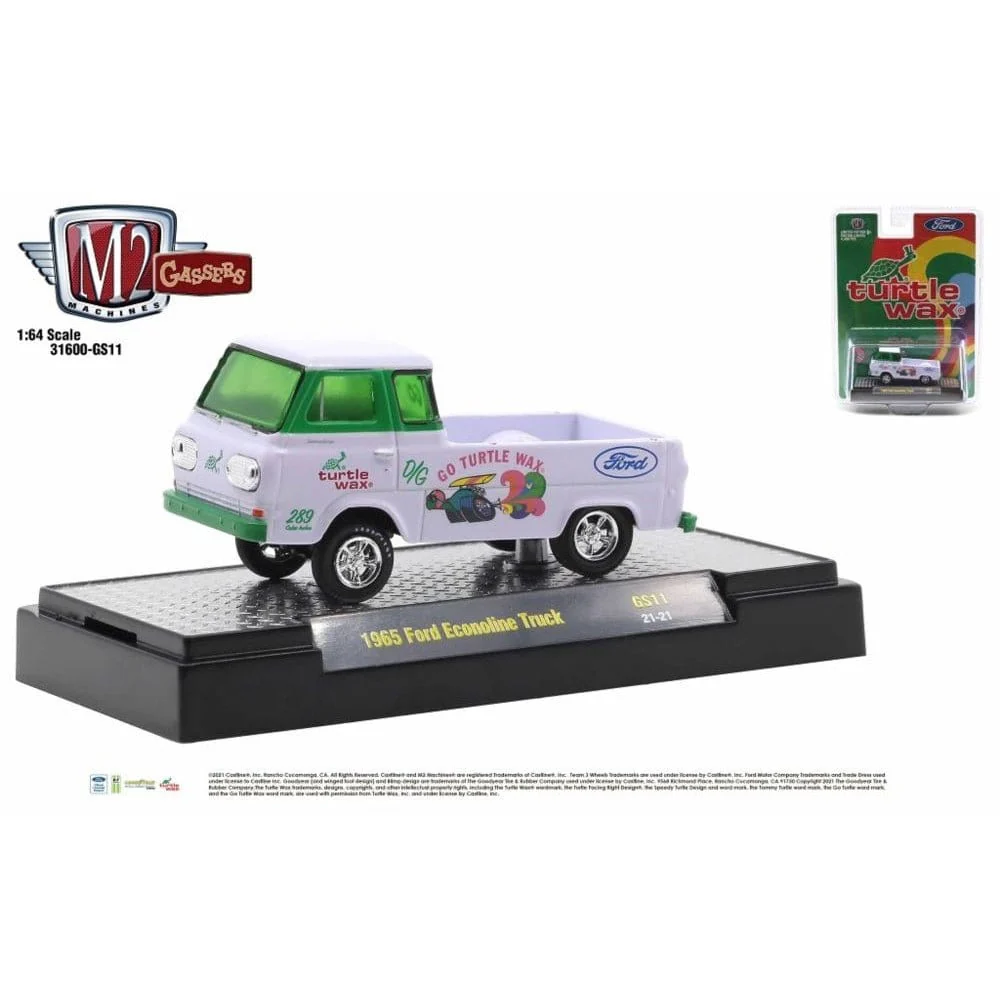 M2 1/64 Turtle Wax 1965 Ford Econoline Gasser**