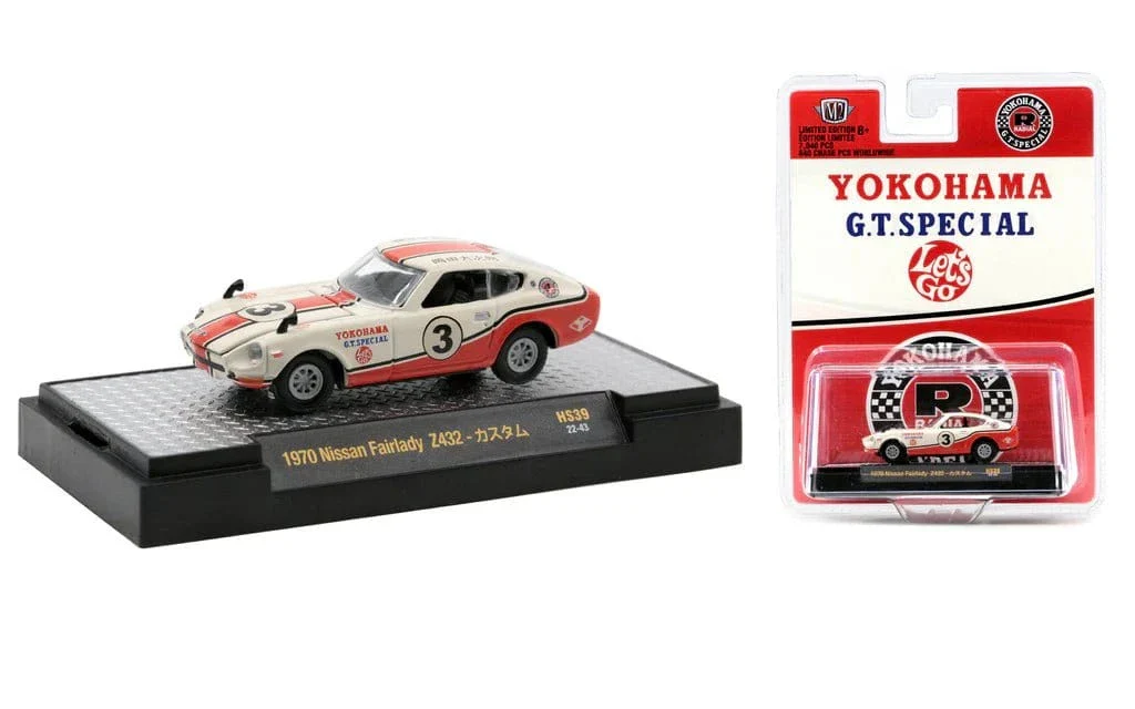 M2 1/64 Yokohama Nissan Fairlady Z432 Diecast Model**