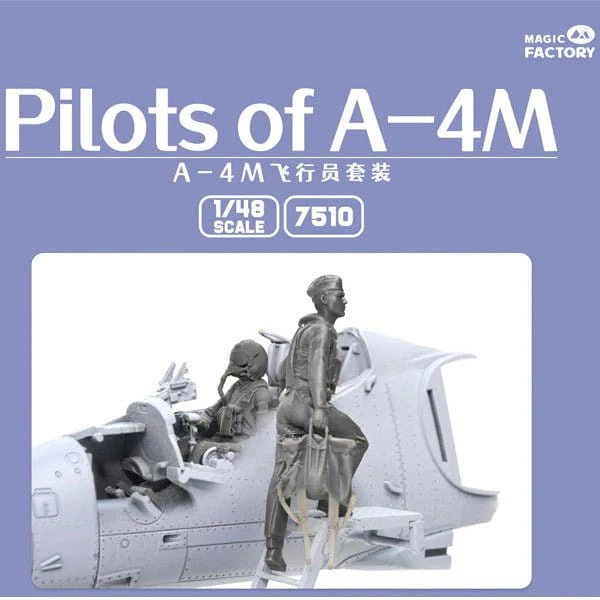 Magic Factory 1/48 Pilots of A-4M Plastic Model Kit**