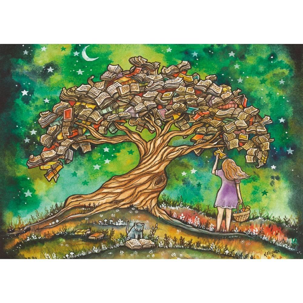 Magnolia 1108 The Storybook Kat Fedora 1000pc Jigsaw Puzzle - Image 2