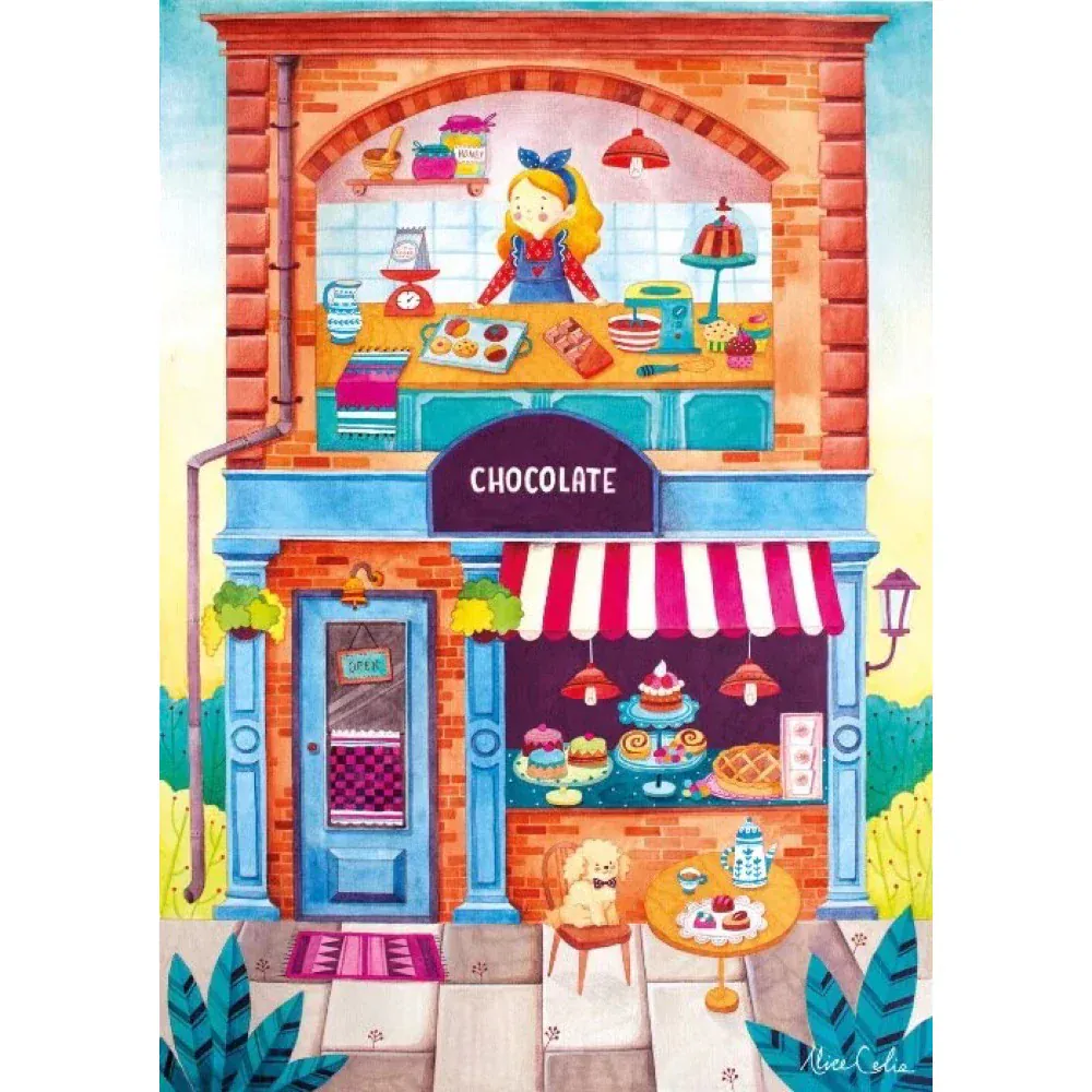 Magnolia 3902 The Chocolate Alice Celia 1000pc Jigsaw Puzzle - Image 2