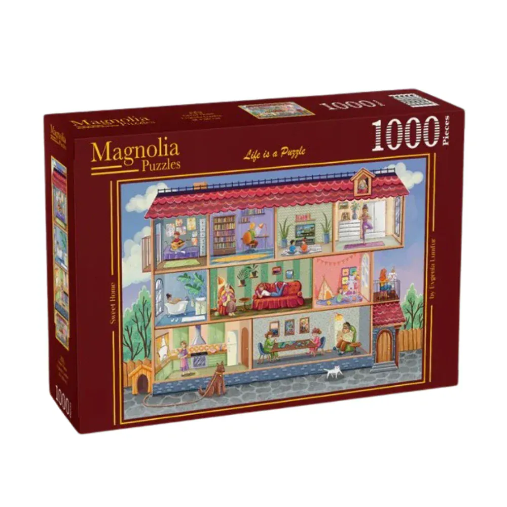 Magnolia 7053 Sweet Home Evgenia Lumfur 1000pc Jigsaw Puzzle