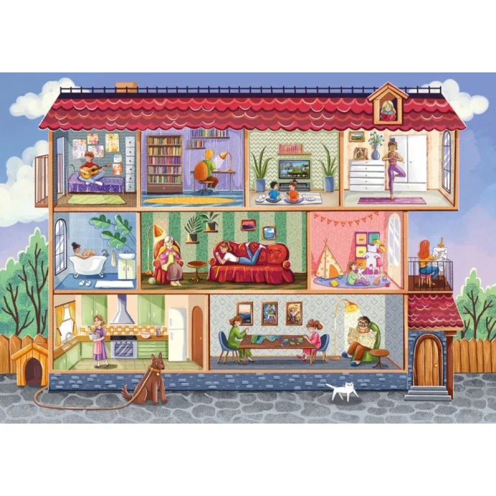 Magnolia 7053 Sweet Home Evgenia Lumfur 1000pc Jigsaw Puzzle - Image 2