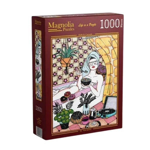 Magnolia Bath & Cereals Ana Jaren 1000pc Jigsaw Puzzle